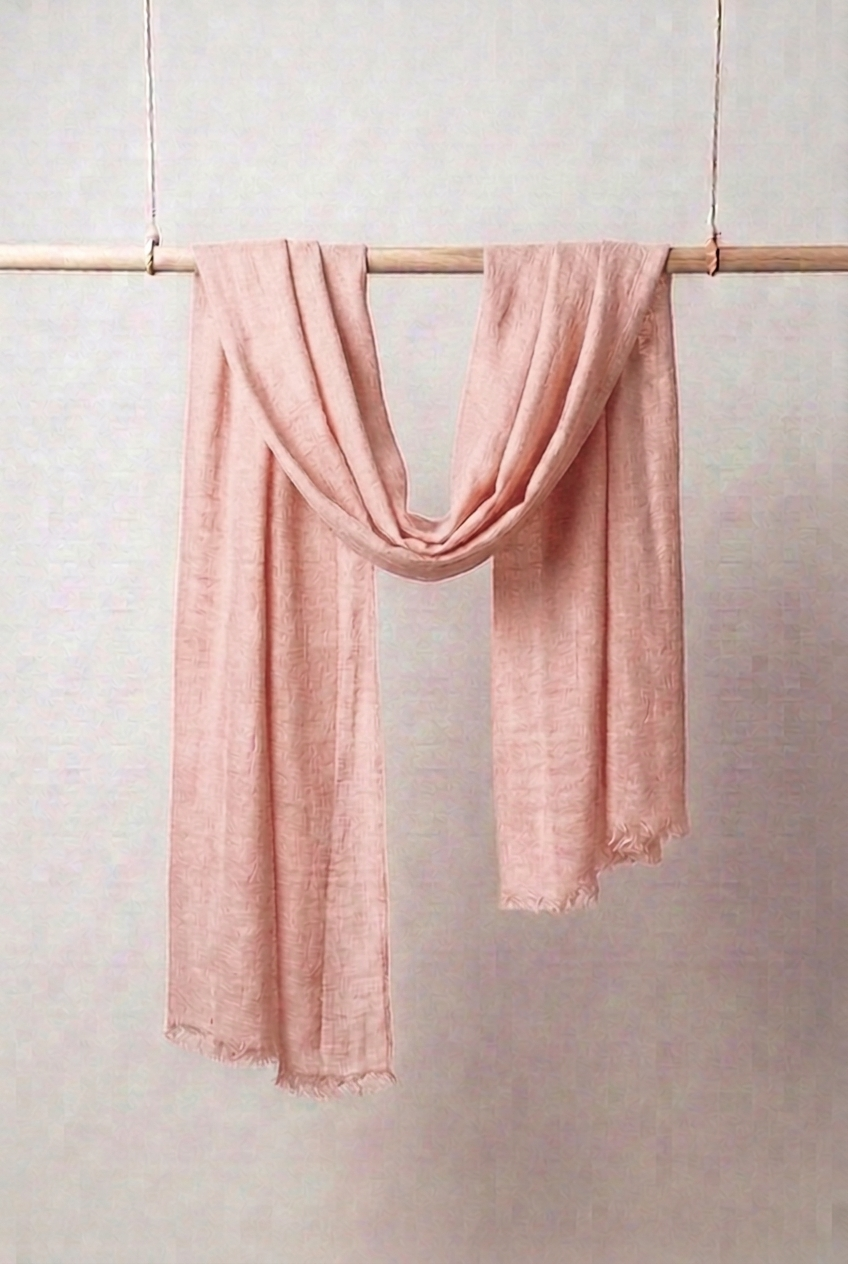 Plain scarf