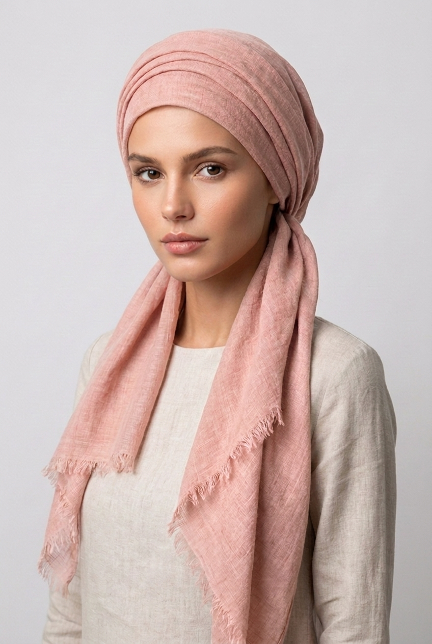 Plain scarf