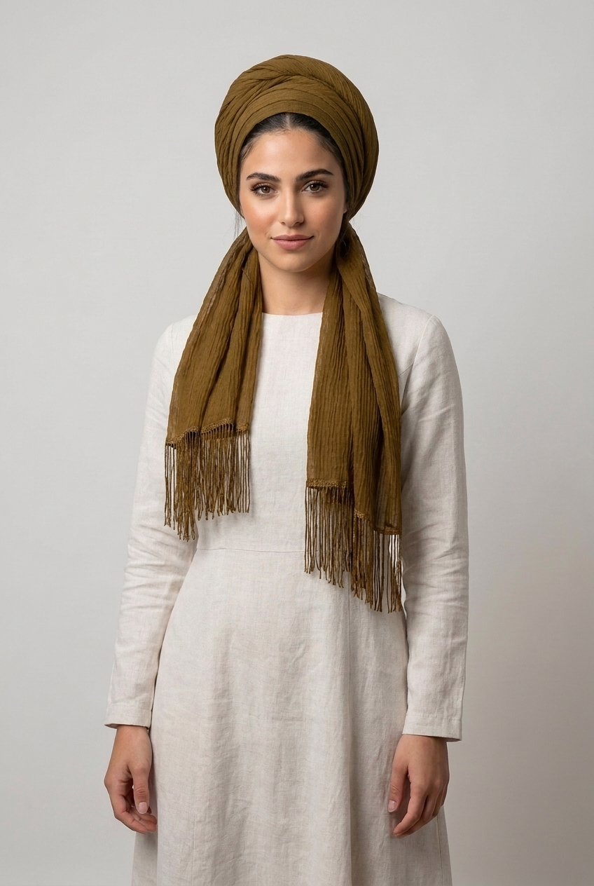 Plain scarf