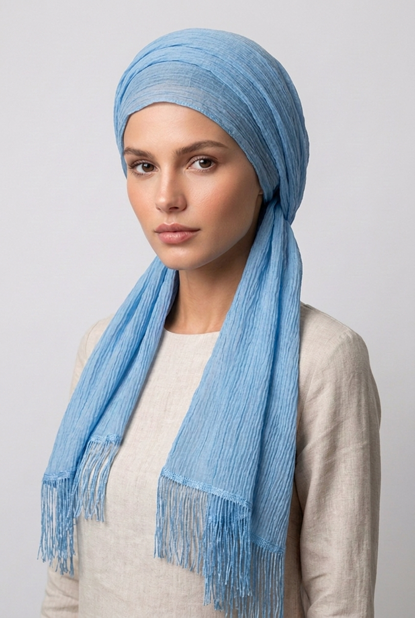 Plain scarf