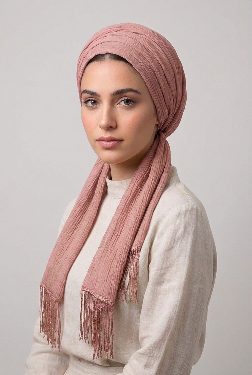 Plain scarf