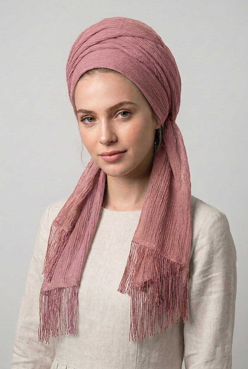 Plain scarf