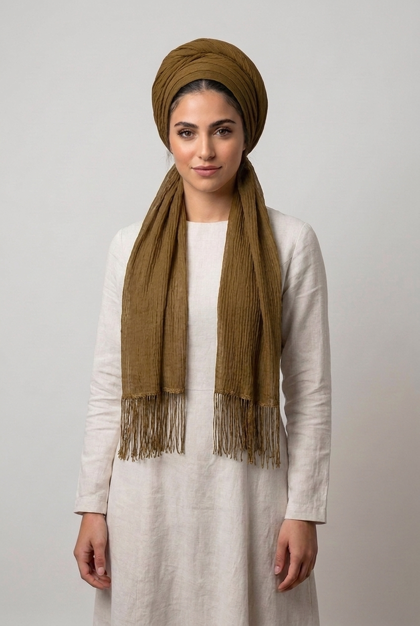 Plain scarf